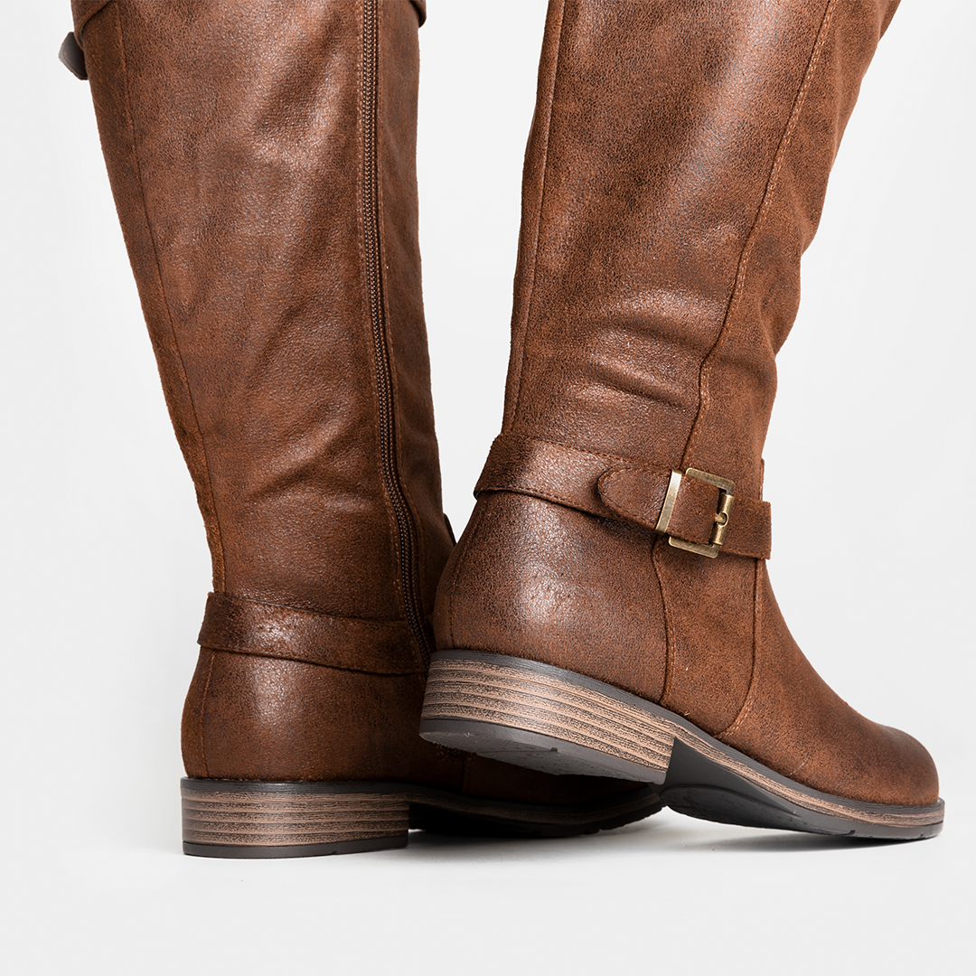 BOTAS MUJER FOOTLOOSE NATURAL FCH-ZY032 (35-40) MOU