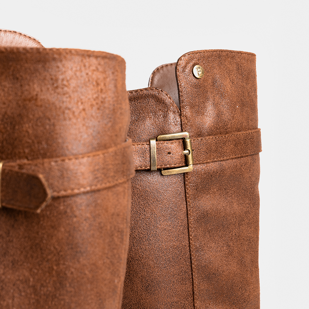 BOTAS MUJER FOOTLOOSE NATURAL FCH-ZY032 (35-40) MOU