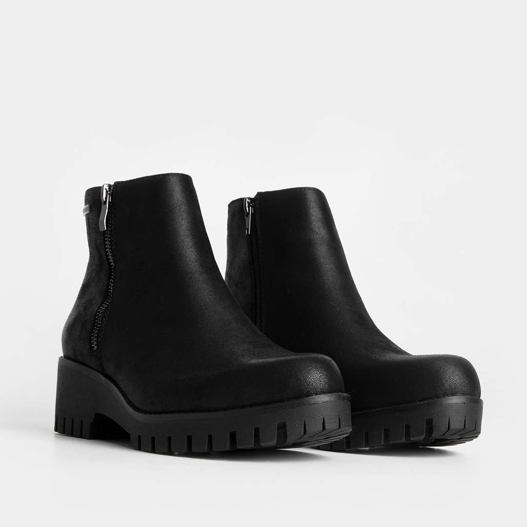 Ripley - BOTINES PARA MUJERES FOOTLOOSE FCH-ZY029 (35-40) JILO NEGRO