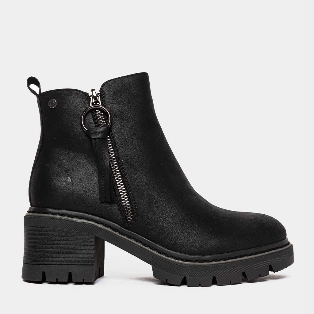 Ripley - BOTINES MUJER FOOTLOOSE NEGRO FCH-WO06 (36-40) MACARENA