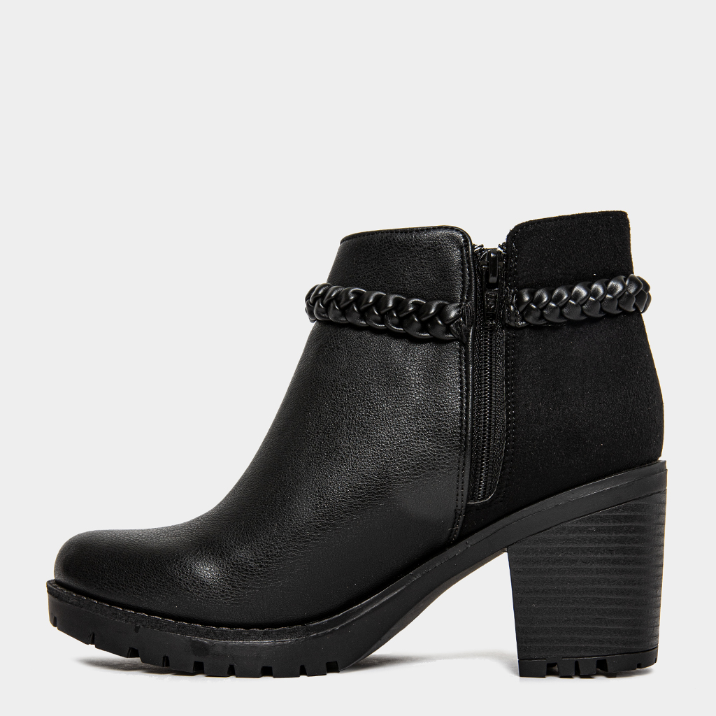 Ripley - BOTINES MUJER FOOTLOOSE NEGRO FM-027 (35-39) ELIANA
