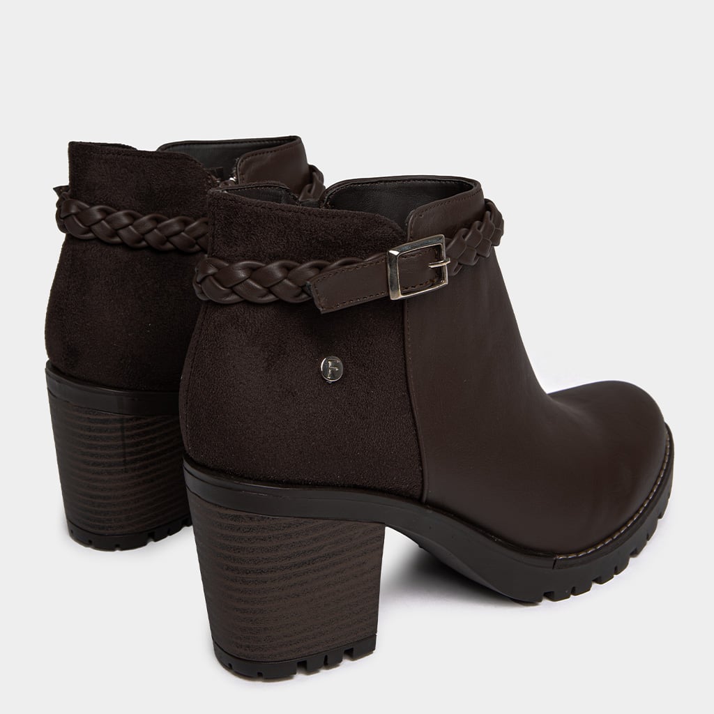 BOTINES MUJER FOOTLOOSE MARRÓN FM-027 (35-39) ELIANA - 4