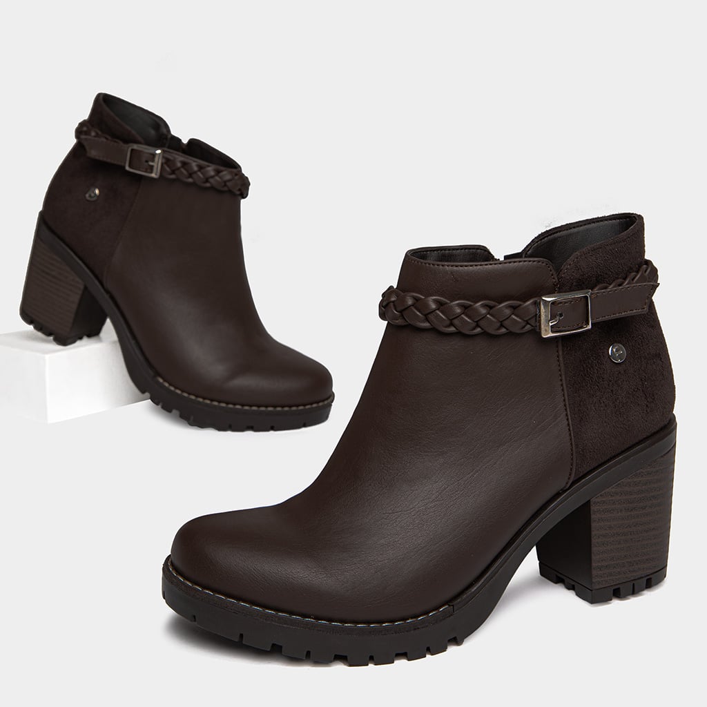 BOTINES MUJER FOOTLOOSE MARRÓN FM-027 (35-39) ELIANA - 5