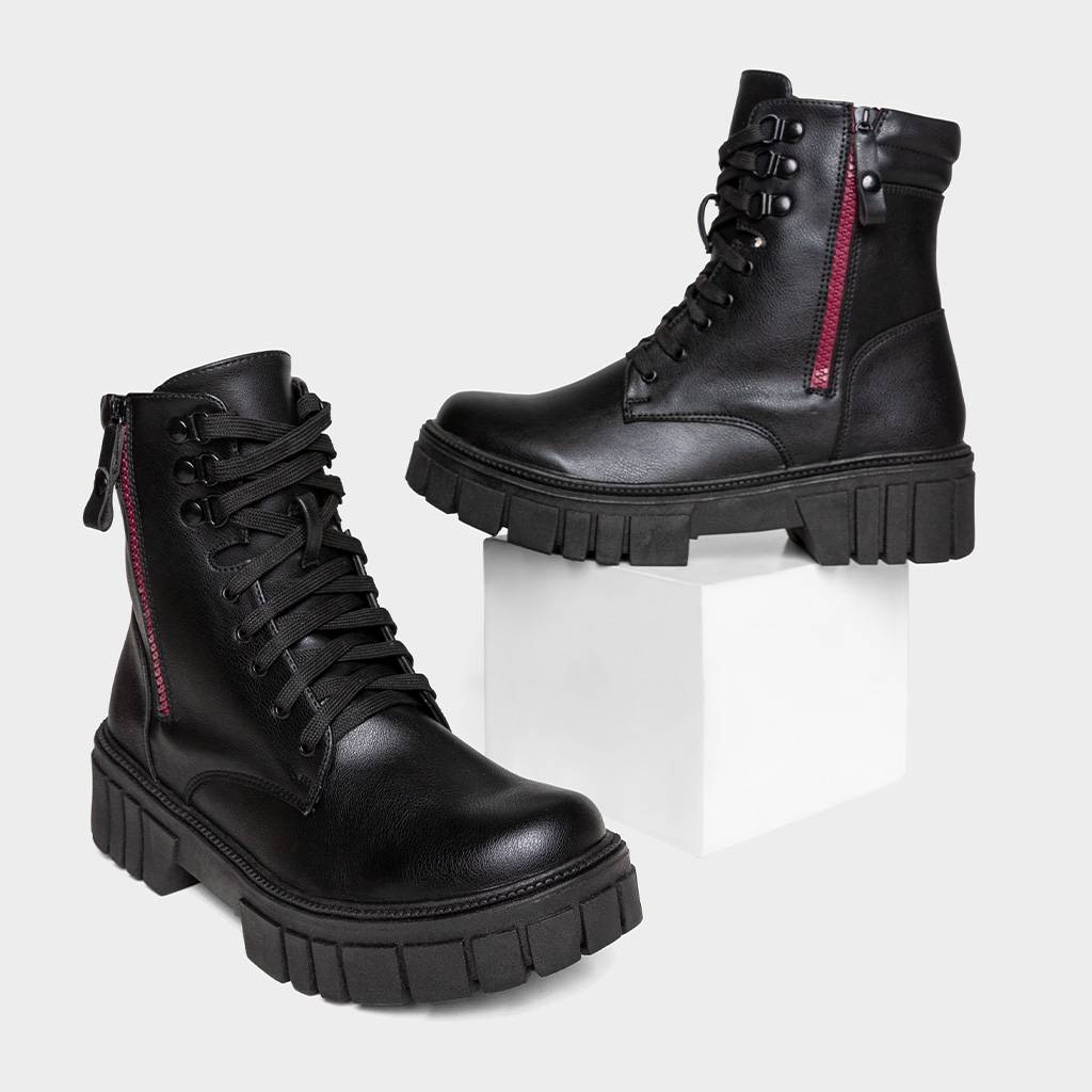 BOTINES MUJER FOOTLOOSE NEGRO AC-007 (35-39) ARYA
