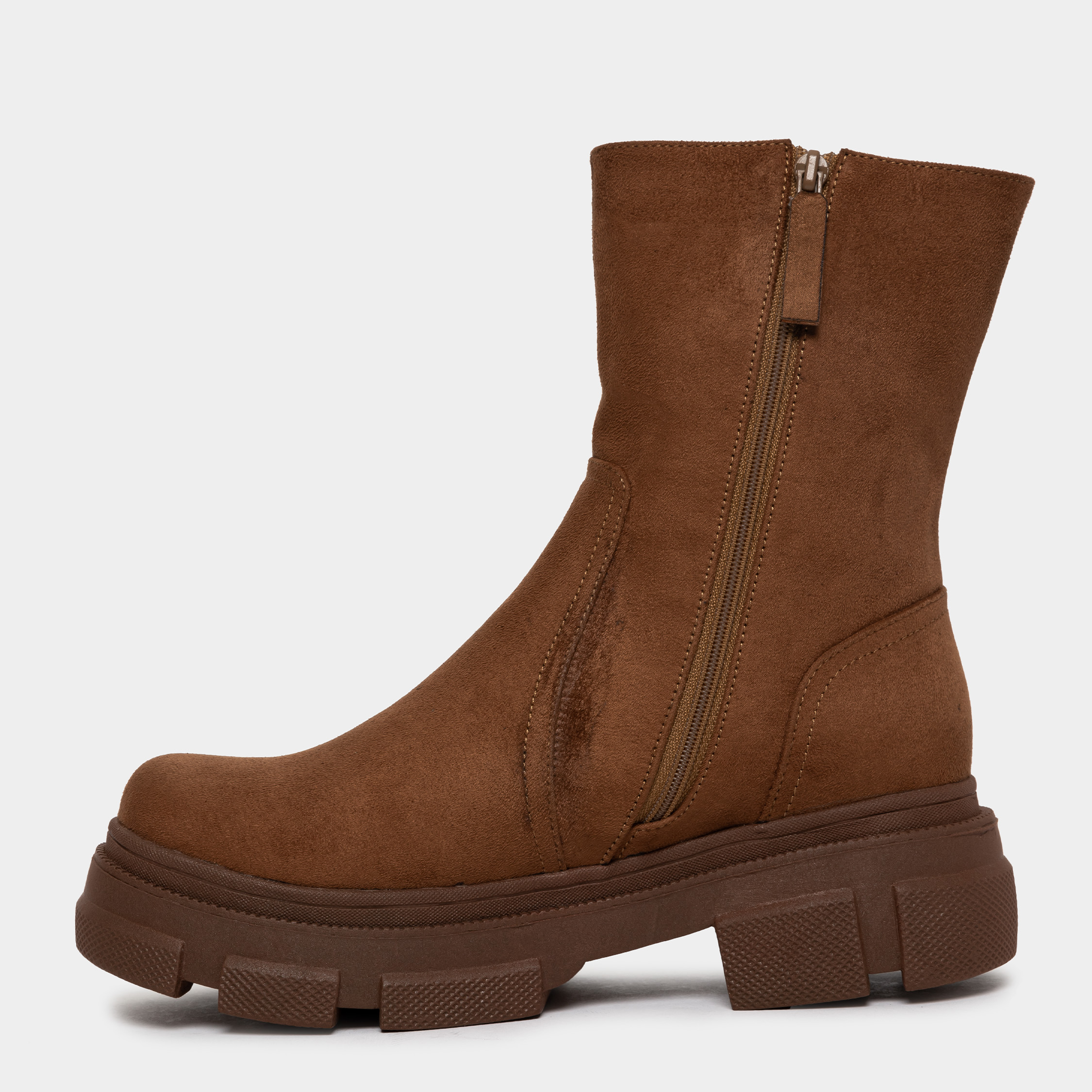 Ripley - BOTINES MUJER FOOTLOOSE MICROFIBRA CAMEL AC-006 (35-39) ALISHA