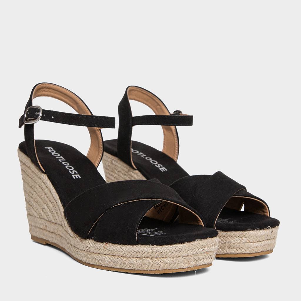 SANDALIAS MUJER FOOTLOOSE NEGRO FCH-NZ019 ROSALIA (35-40) - 2