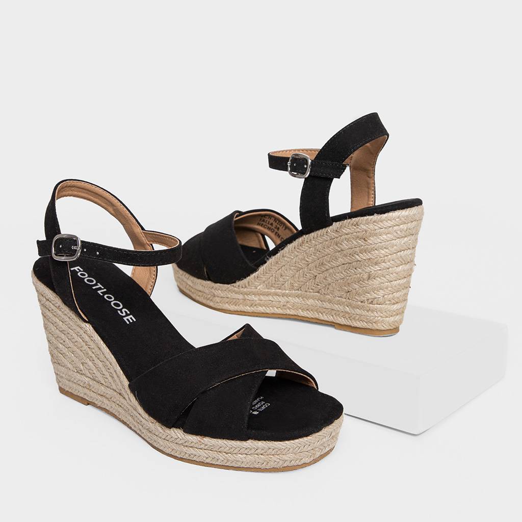 SANDALIAS MUJER FOOTLOOSE NEGRO FCH-NZ019 ROSALIA (35-40) - 5