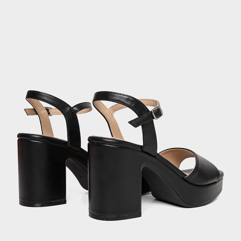 SANDALIAS MUJER FOOTLOOSE NEGRO FCH-RS019 ENMA (35-40) - 3