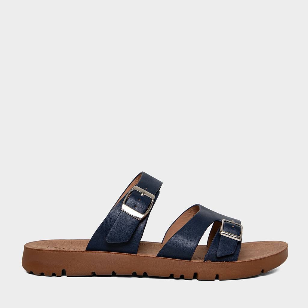 SANDALIAS PARA MUJERES FOOTLOOSE FCH-OU003 (35-39) MAYELA AZUL - 1