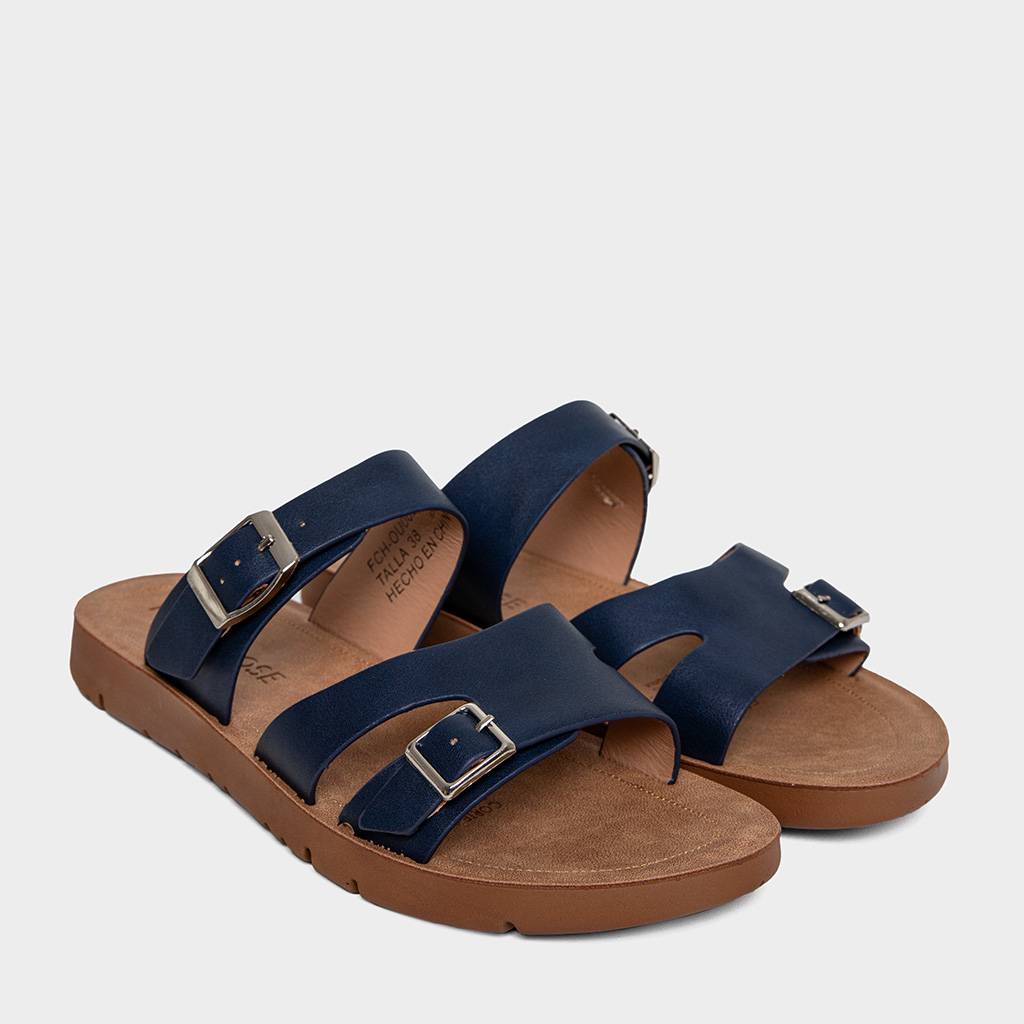 SANDALIAS PARA MUJERES FOOTLOOSE FCH-OU003 (35-39) MAYELA AZUL - 2