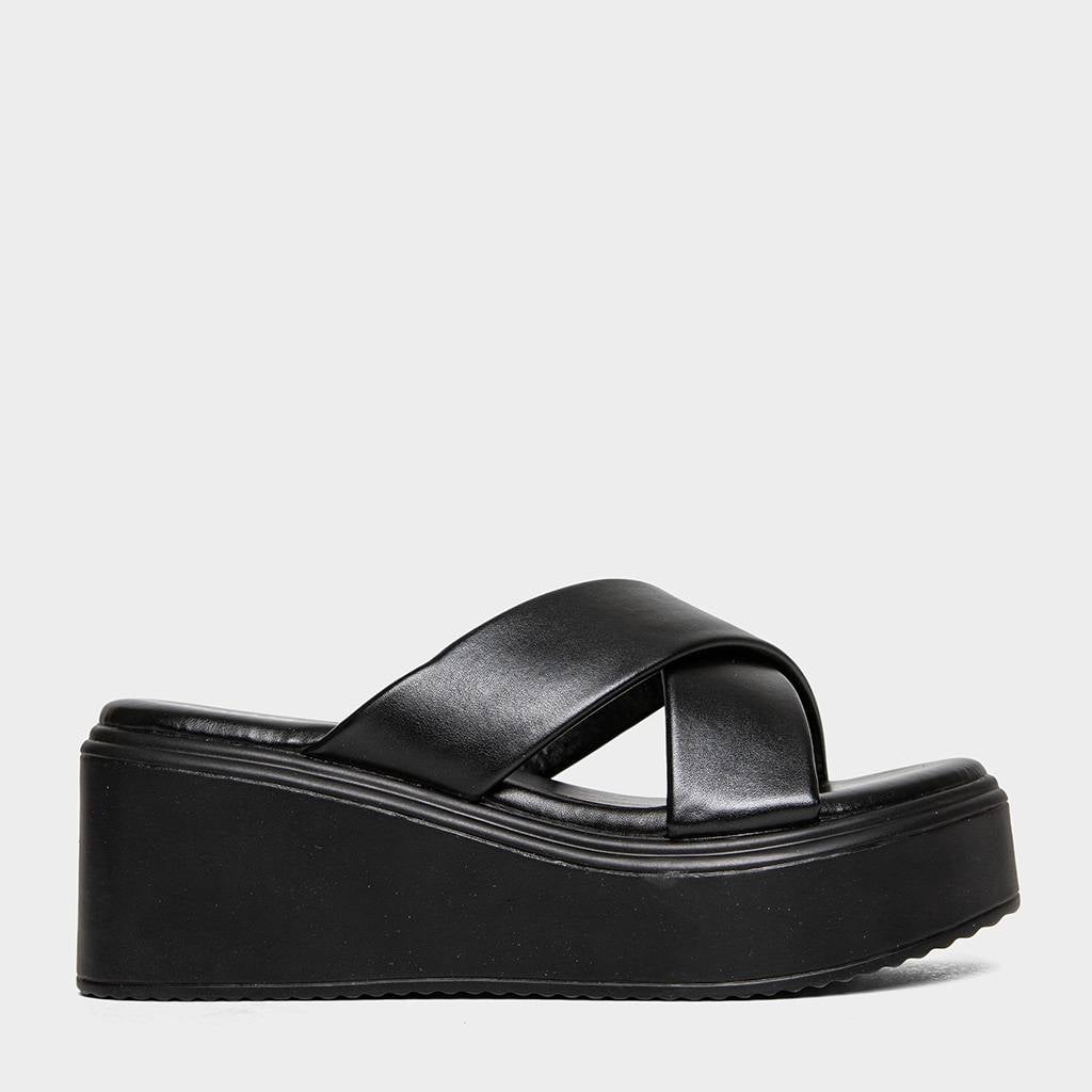 SANDALIAS MUJER FOOTLOOSE NEGRO FCH-LM003 XIOMARA (35-40) - 1