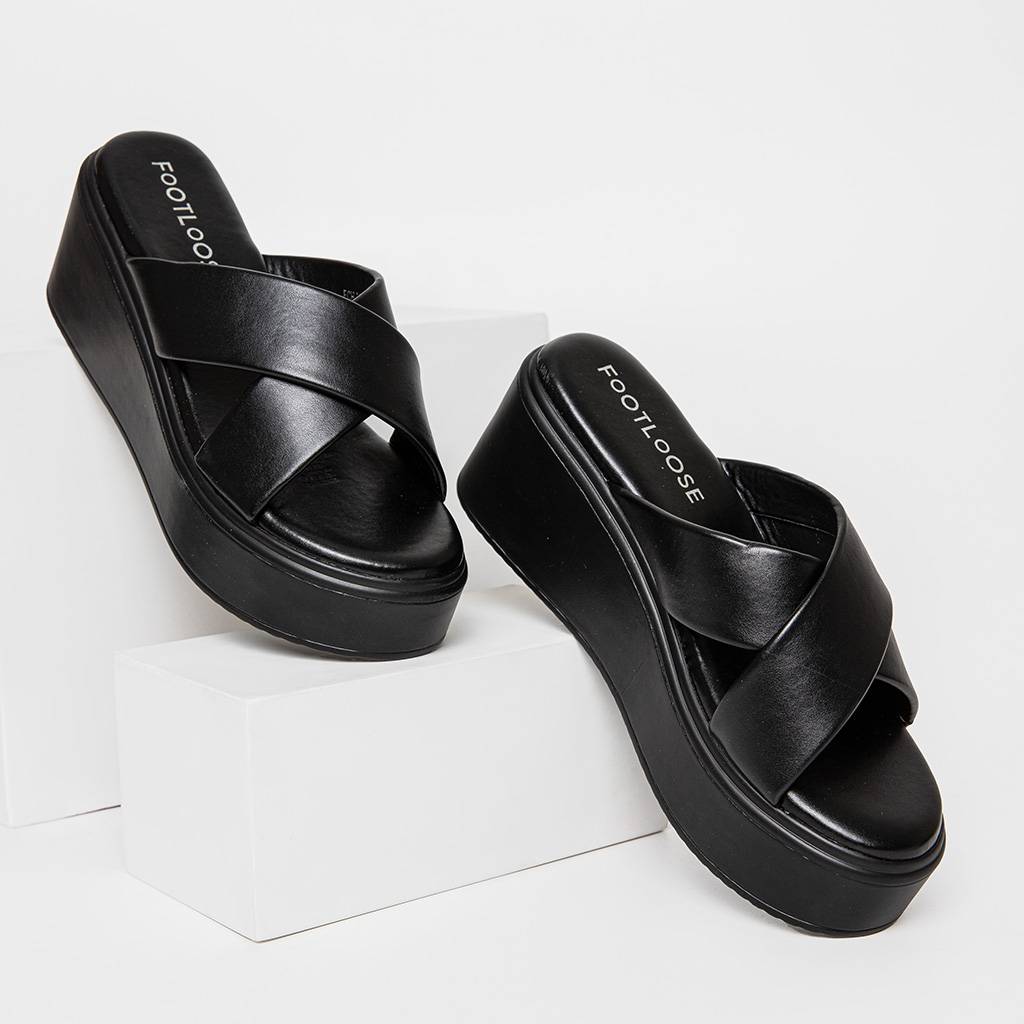 SANDALIAS MUJER FOOTLOOSE NEGRO FCH-LM003 XIOMARA (35-40) - 5