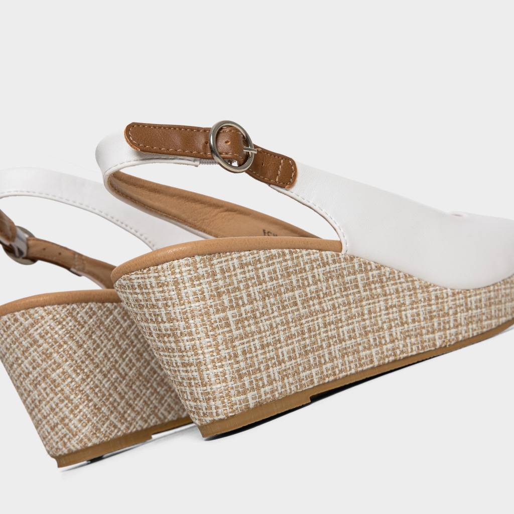 SANDALIAS MUJER FOOTLOOSE BLANCO FCH-NZ025 GIOMAR (35-40) - 4