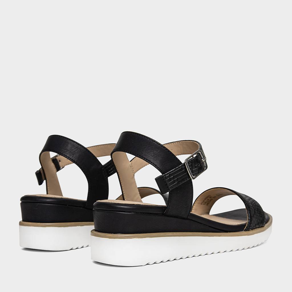 SANDALIAS MUJER FOOTLOOSE NEGRO FCH-RS023 DANAE (35-40) - 4