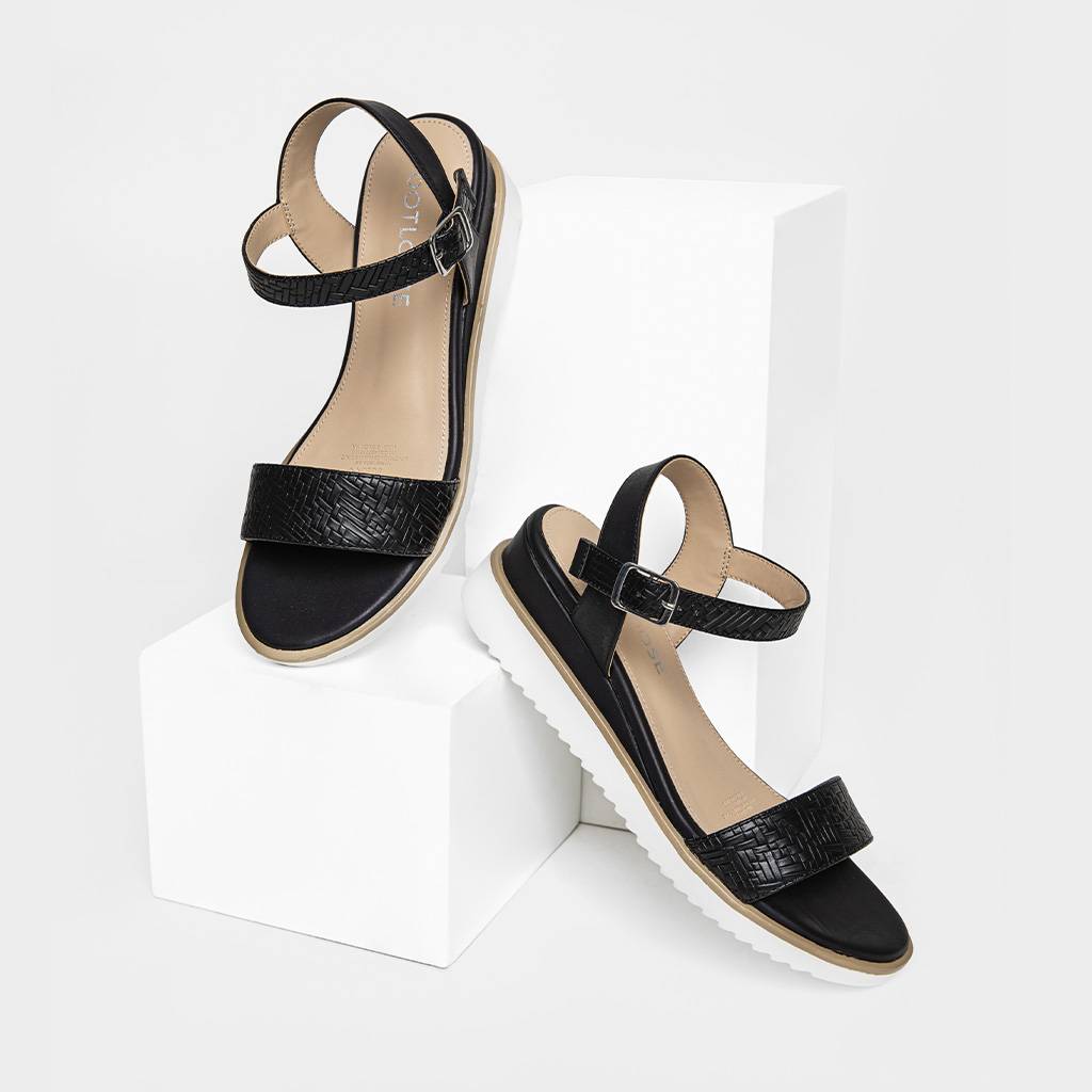 SANDALIAS MUJER FOOTLOOSE NEGRO FCH-RS023 DANAE (35-40) - 5