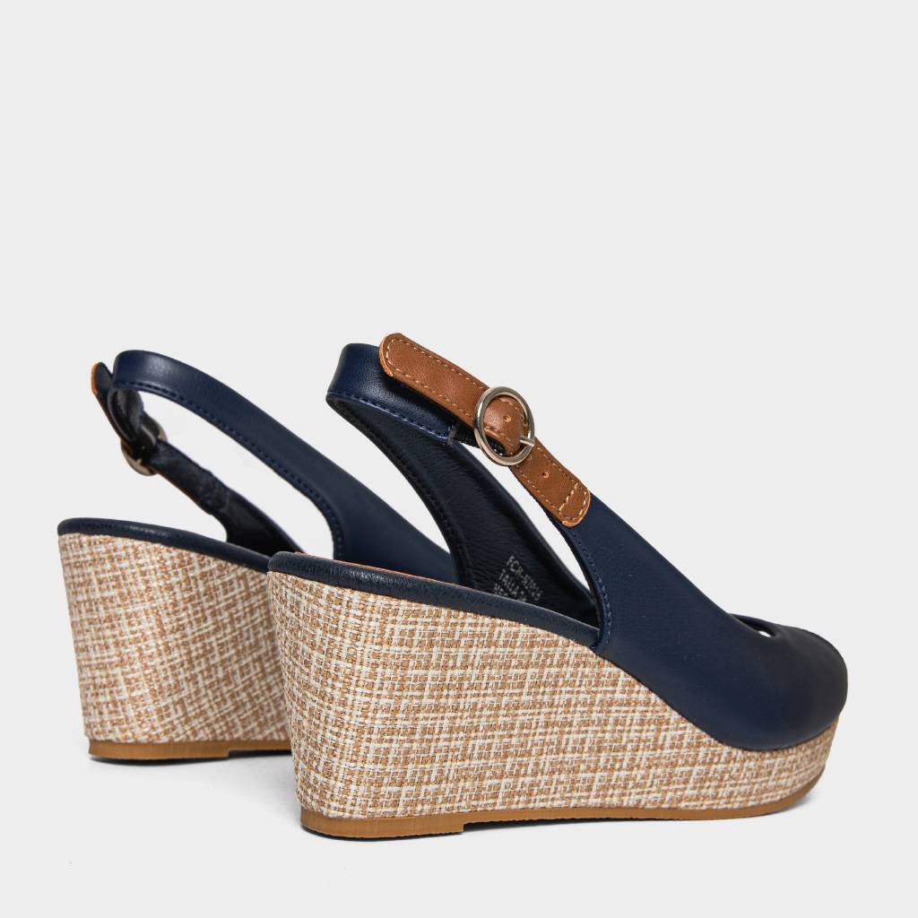SANDALIAS MUJER FOOTLOOSE AZUL FCH-NZ025 GIOMAR (35-40) - 3