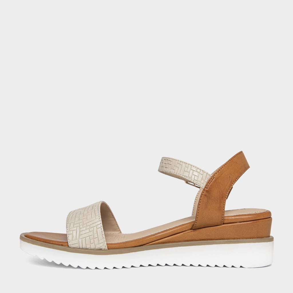SANDALIAS MUJER FOOTLOOSE BEIGE FCH-RS023 DANAE (35-40) - 2