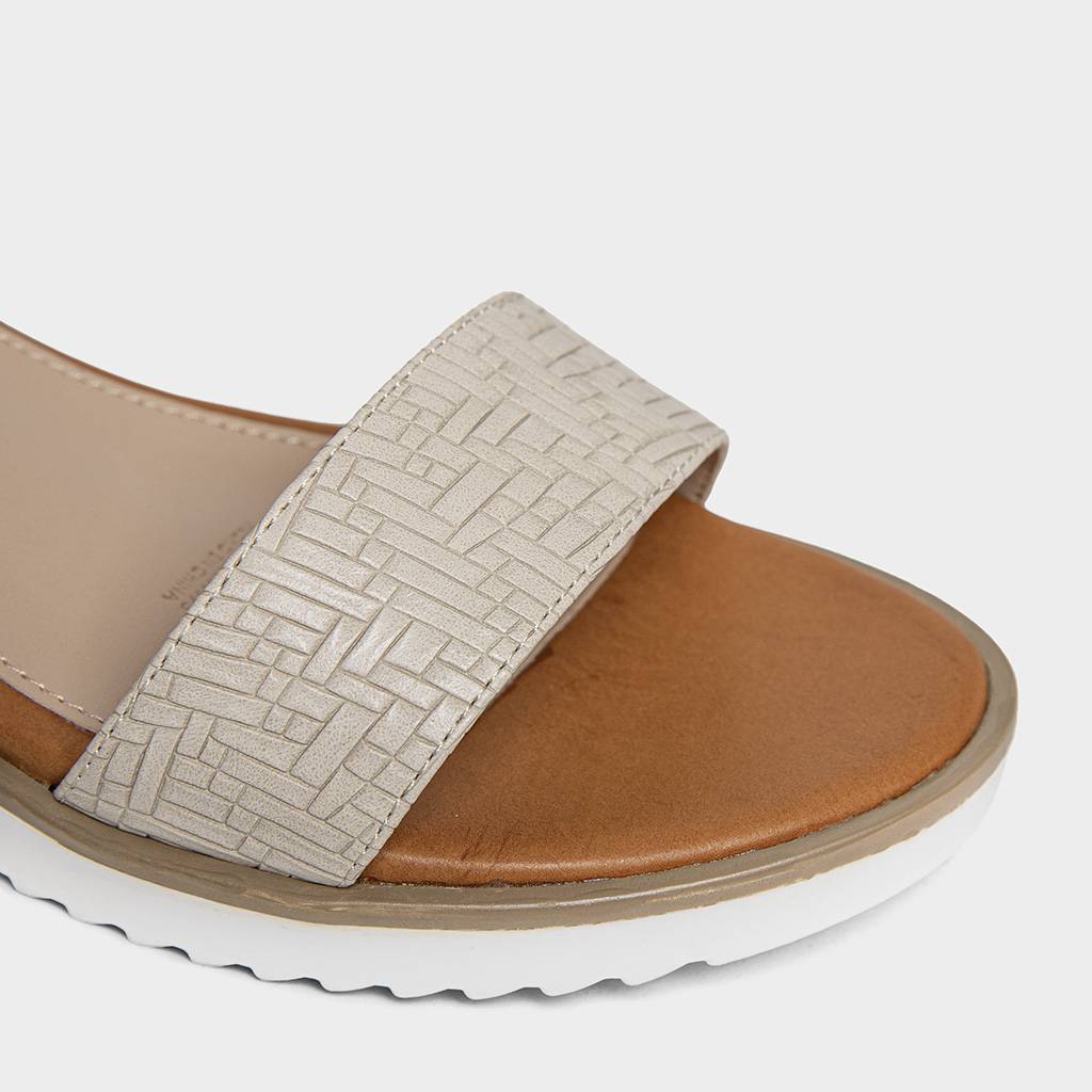 SANDALIAS MUJER FOOTLOOSE BEIGE FCH-RS023 DANAE (35-40) - 5