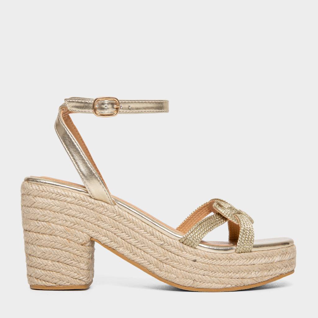 SANDALIAS MUJER FOOTLOOSE DORADO FCH-NZ022 MALU (35-40) - 1