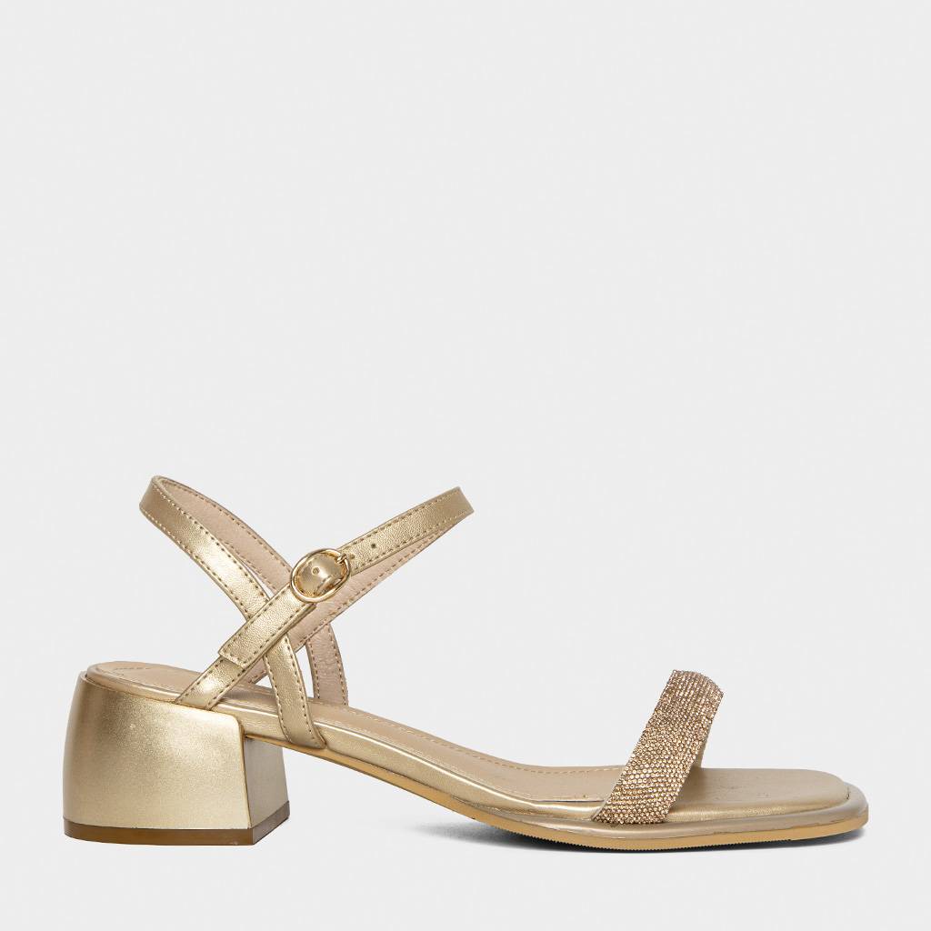 SANDALIAS PARA MUJERES FOOTLOOSE FCH-HS064 (35-40) FIORELLA DORADO - 1