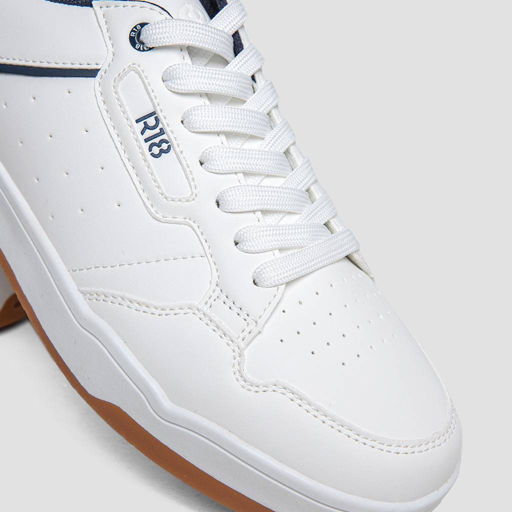 ZAPATILLAS PARA HOMBRES R18 R18-XW005 (39-44) BLANCO/AZULINO - 4