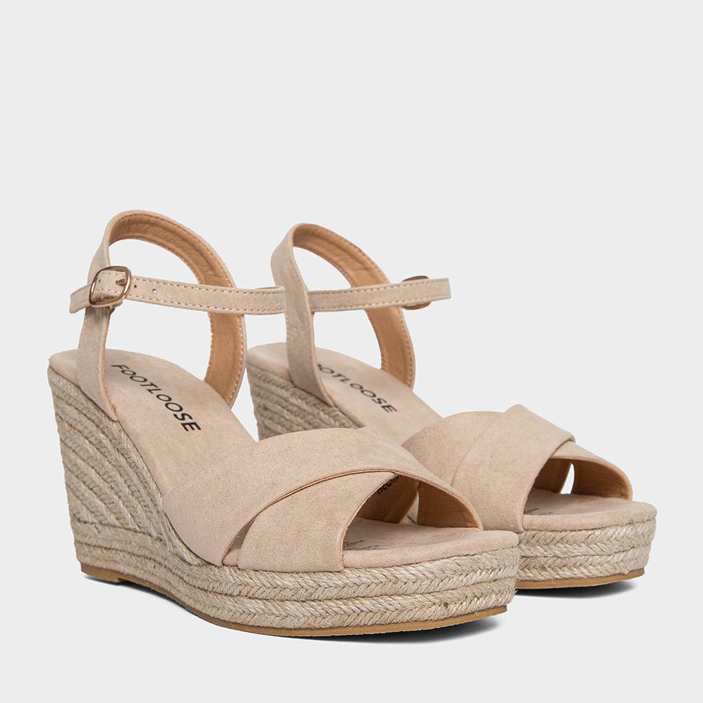 SANDALIAS MUJER FOOTLOOSE BEIGE FCH-NZ019 ROSALIA (35-40) - 2