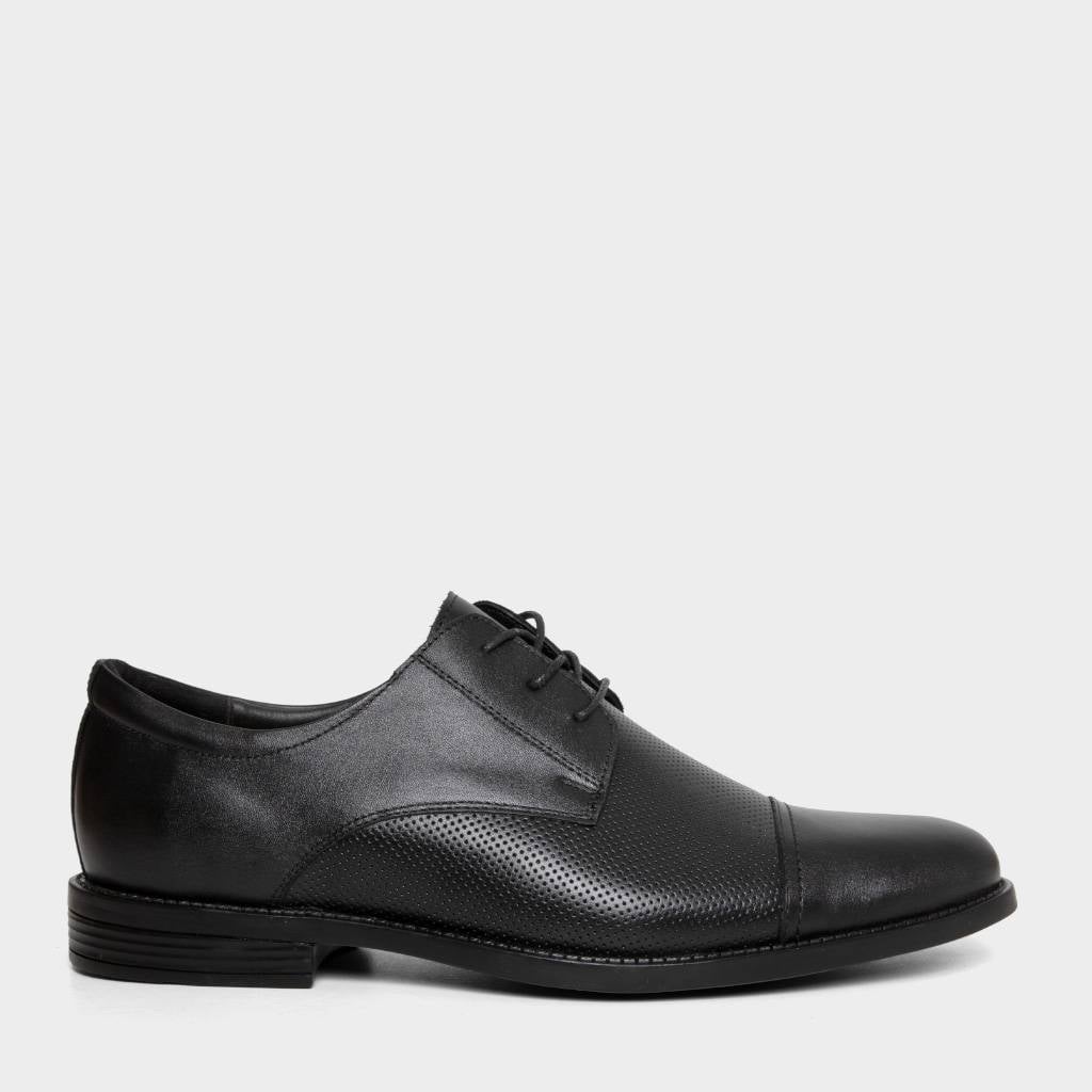 ZAPATOS CASUALES HOMBRE RENZO RENZINI CUERO NEGRO RCF-063 (38-42) - 1