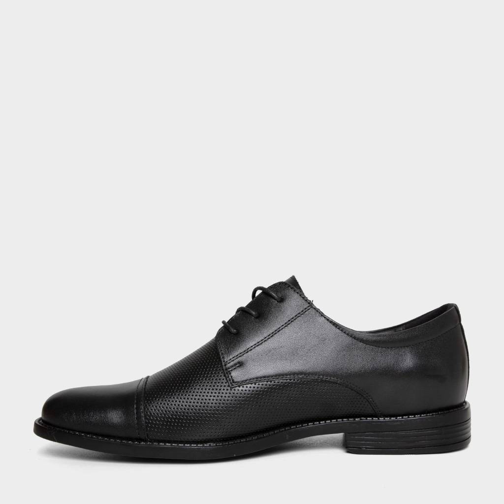 ZAPATOS CASUALES HOMBRE RENZO RENZINI CUERO NEGRO RCF-063 (38-42) - 2