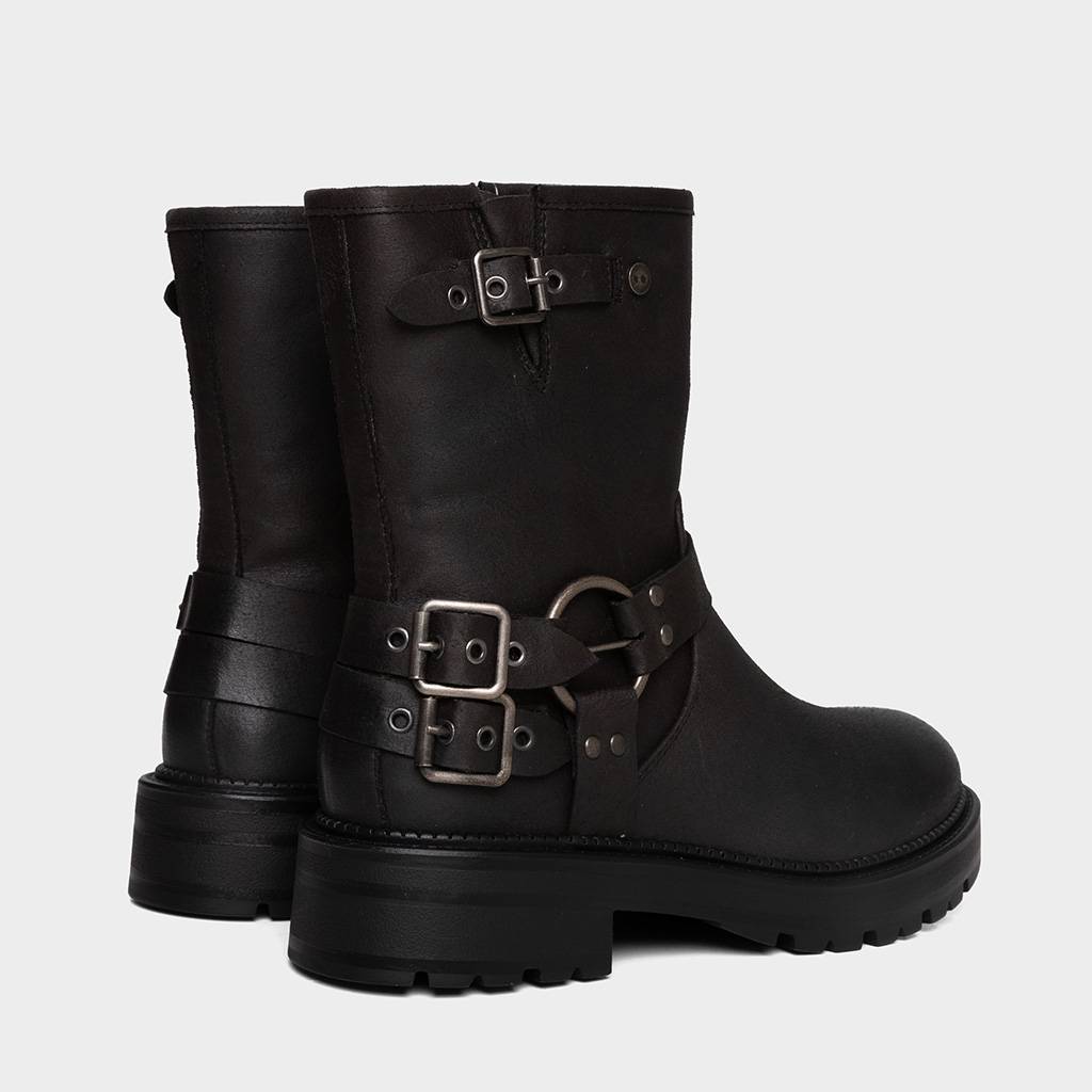 Ripley - BOTINES MUJER FOOTLOOSE NEGRO FCH-RS029 (35-39) VALEN