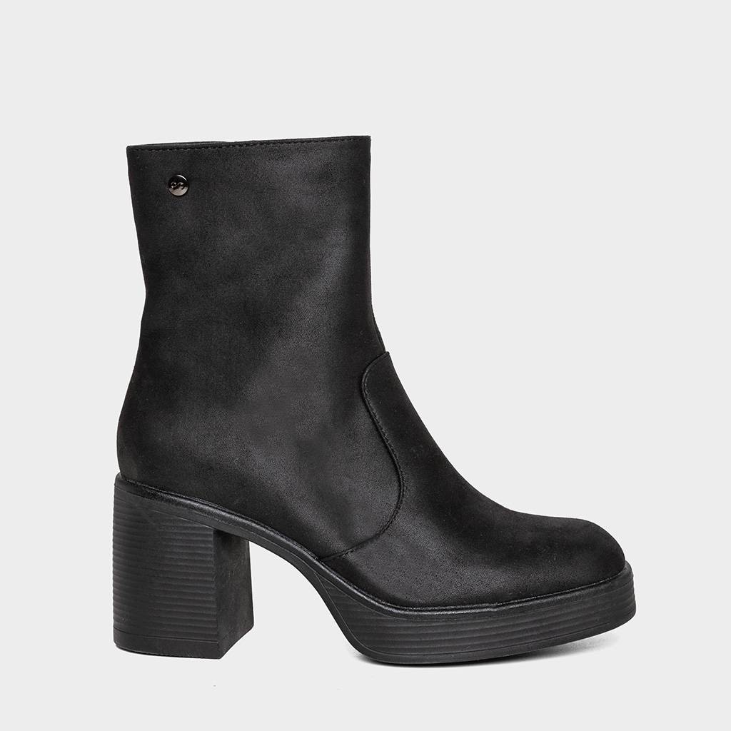 Ripley - BOTINES MUJER FOOTLOOSE MICROFIBRA NEGRO FCH-RN034 ELIZA