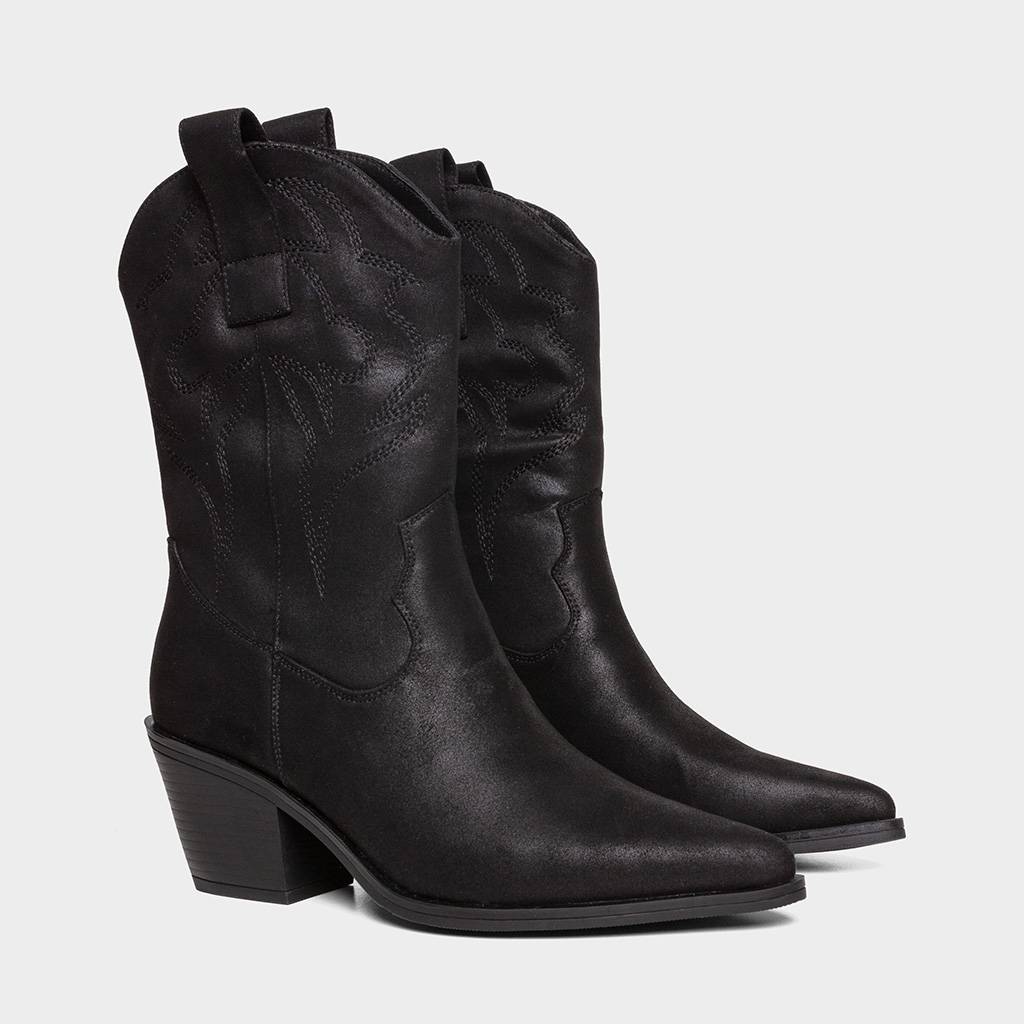 Ripley - BOTINES MUJER FOOTLOOSE NEGRO FCH-LM010 NICOL
