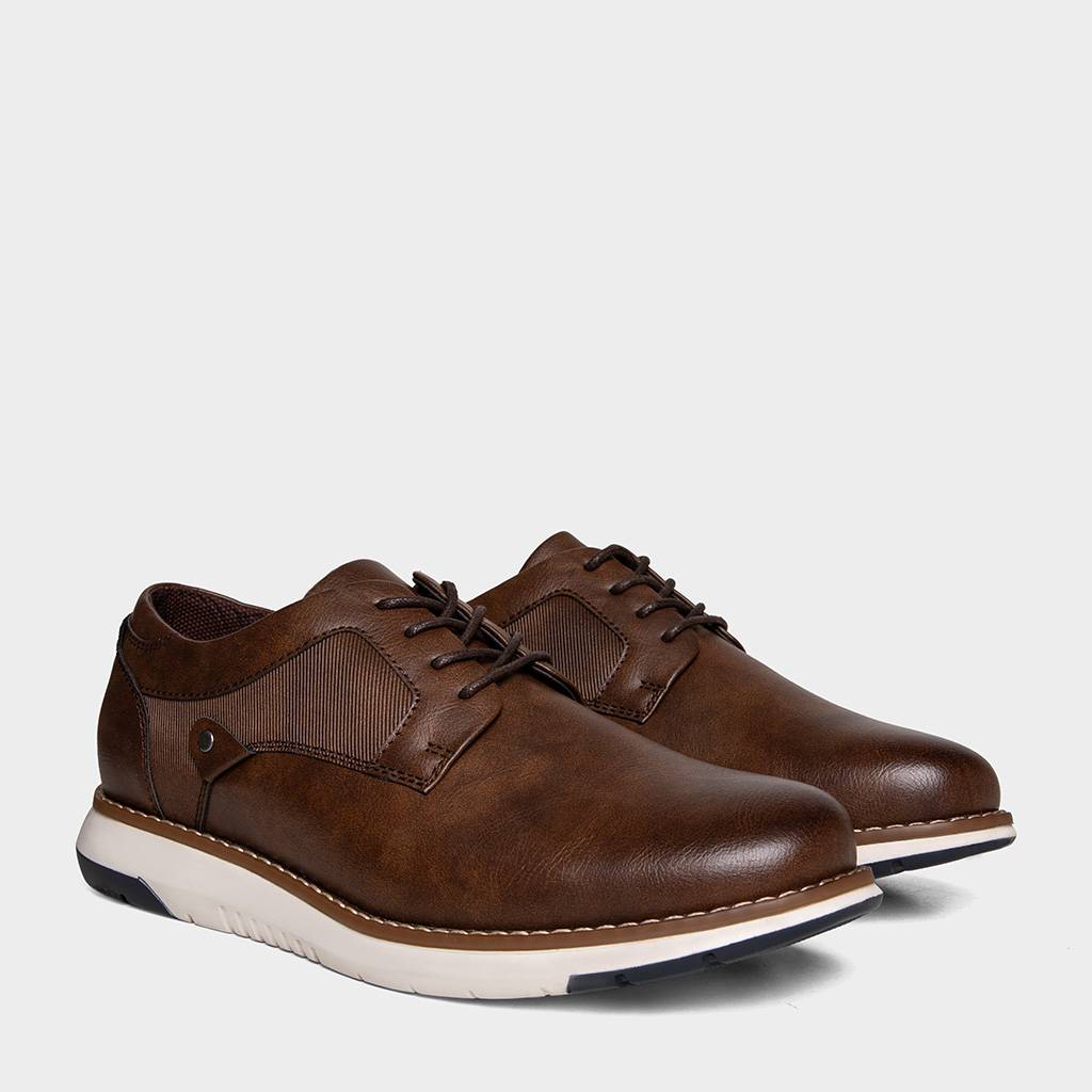 ZAPATOS CASUALES HOMBRE RENZO RENZINI MARRÓN RÚSTICO RCH-WO002 (39-43) - 2