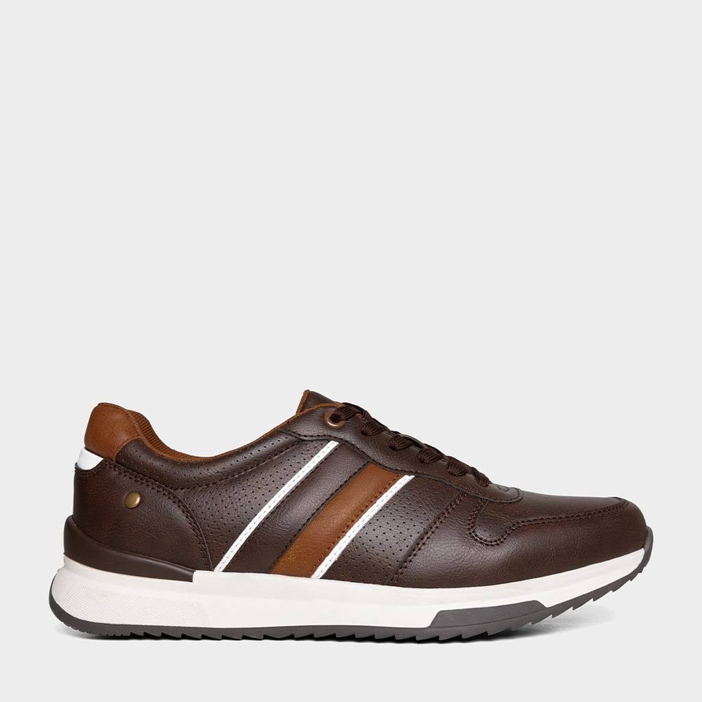 ZAPATILLAS HOMBRE RENZO RENZINI CASUALES MARRÓN RCH-WO007 (39-43) - 1