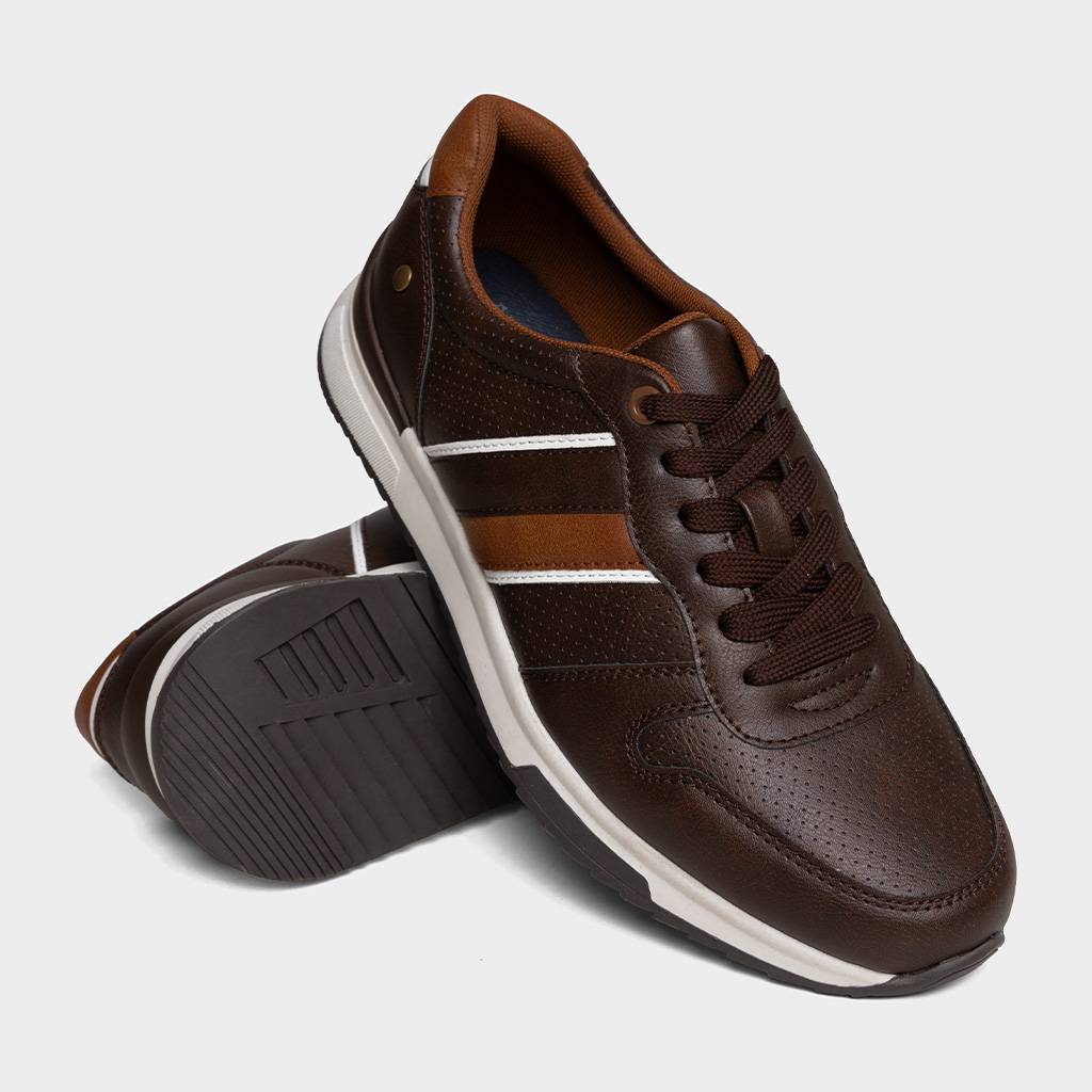 ZAPATILLAS HOMBRE RENZO RENZINI CASUALES MARRÓN RCH-WO007 (39-43) - 4