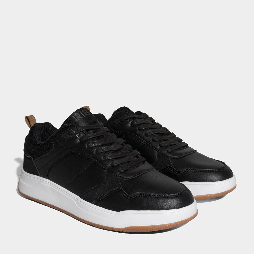 ZAPATILLAS HOMBRE R18 NEGRO CD145 (39-44) - 2