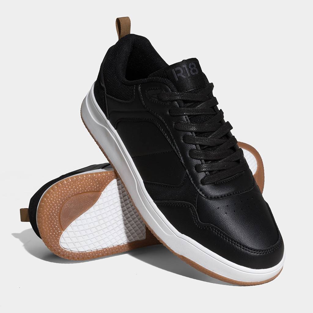 ZAPATILLAS HOMBRE R18 NEGRO CD145 (39-44) - 4