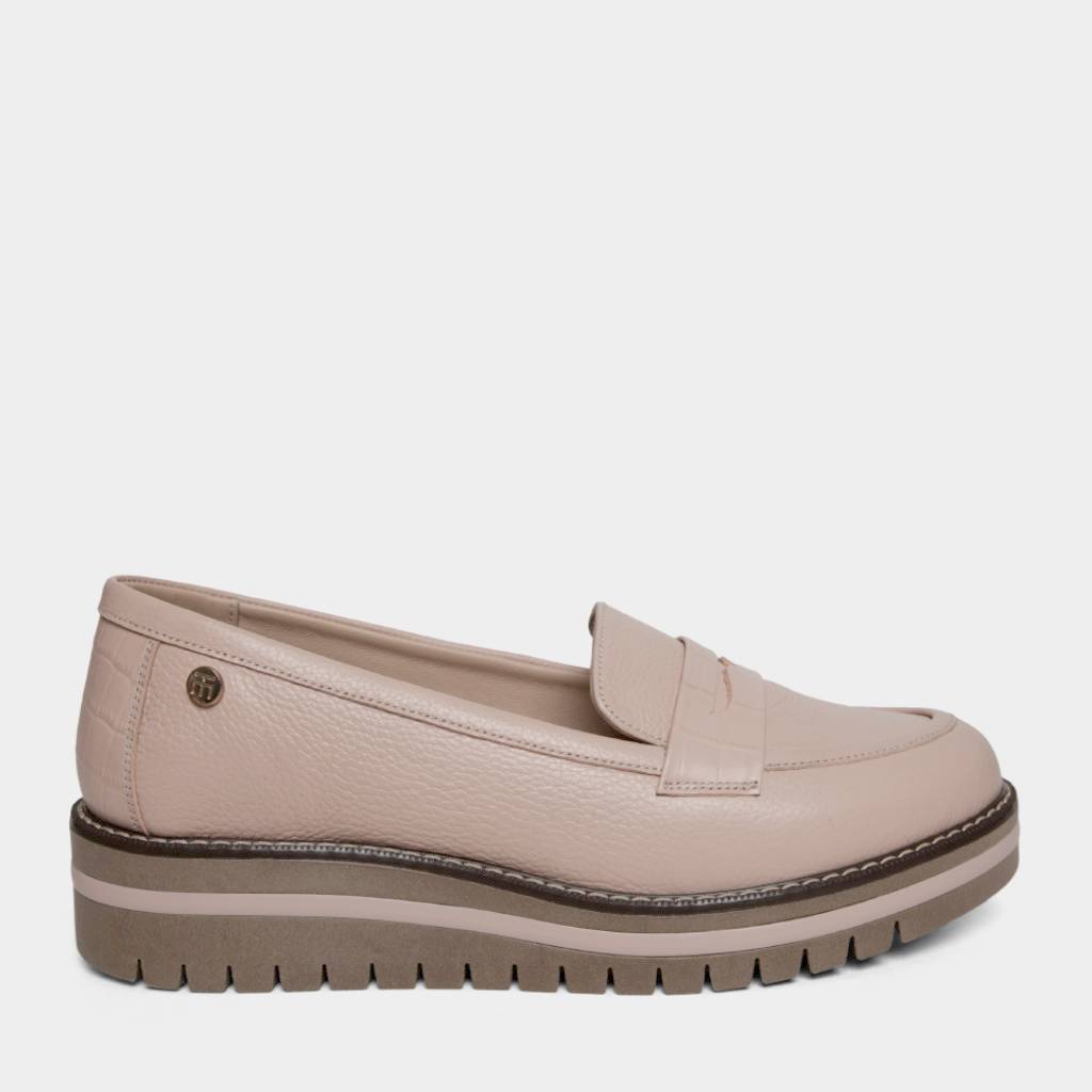 ZAPATOS DE VESTIR MUJER TOP MODEL CUERO NUDE TMO-N0013 (35-39) - 1