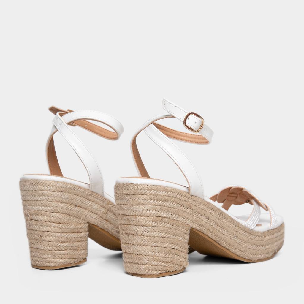 SANDALIAS MUJER FOOTLOOSE BLANCO FCH-NZ022 MALU (35-40) - 3