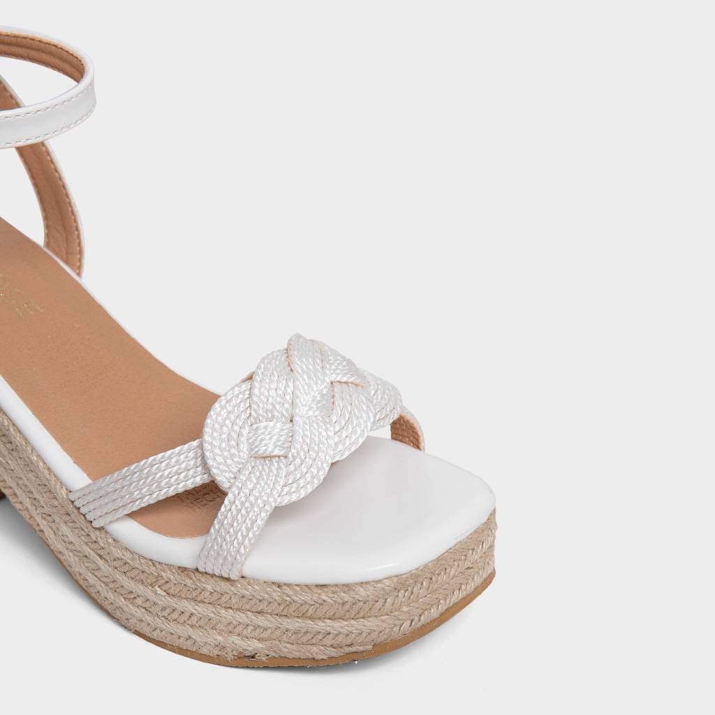 SANDALIAS MUJER FOOTLOOSE BLANCO FCH-NZ022 MALU (35-40) - 4