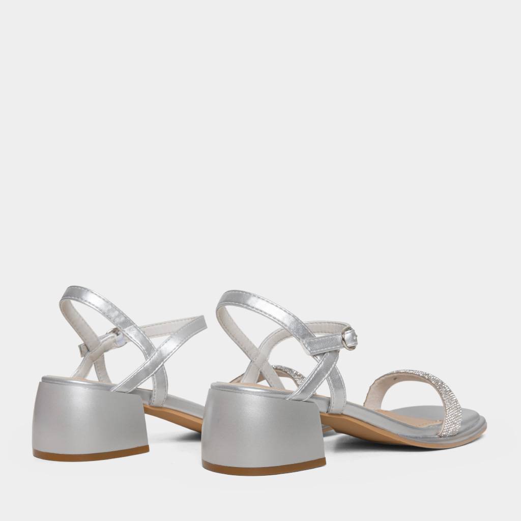 SANDALIAS MUJER FOOTLOOSE PLATA FCH-HS064 FIORELLA (35-40) - 3