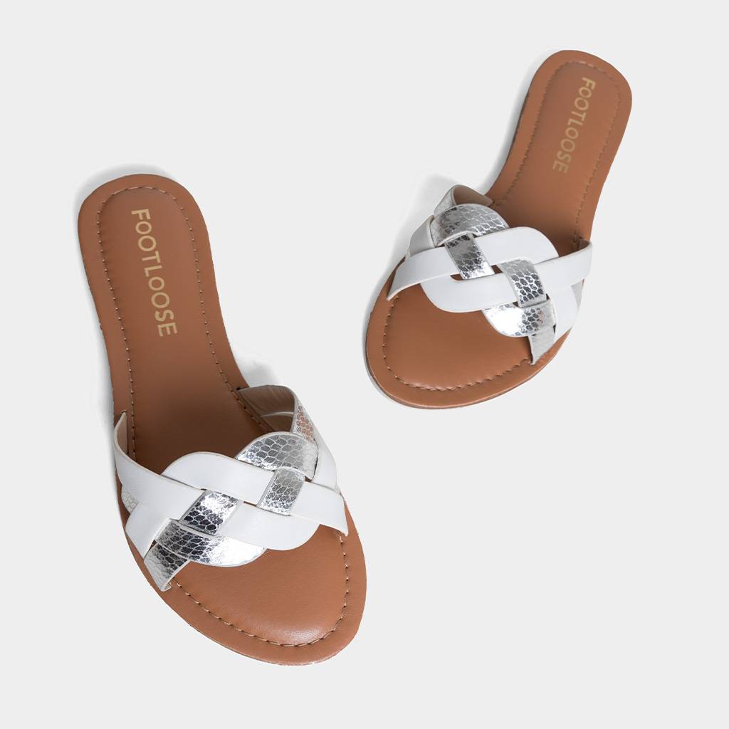 SANDALIAS MUJER FOOTLOOSE BLANCO FCH-RS025 MABEL (35-40) - 5