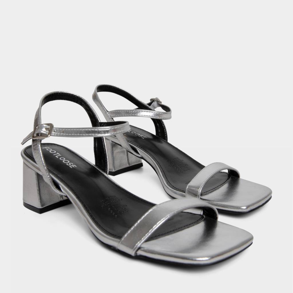 SANDALIAS MUJER FOOTLOOSE PLATEADO FTL-I0003 (35-39) - 2