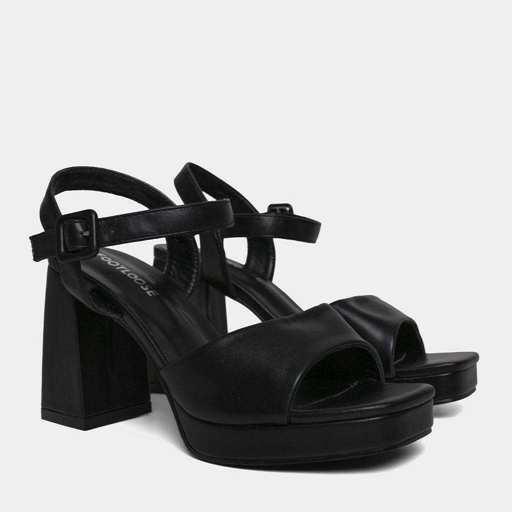 SANDALIAS MUJER FOOTLOOSE NEGRO FTL-I0096 (35-39) - 2