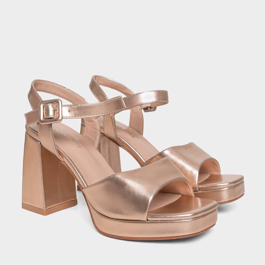 SANDALIAS MUJER FOOTLOOSE ORO ROSA FTL-I0096 (35-39) - 2
