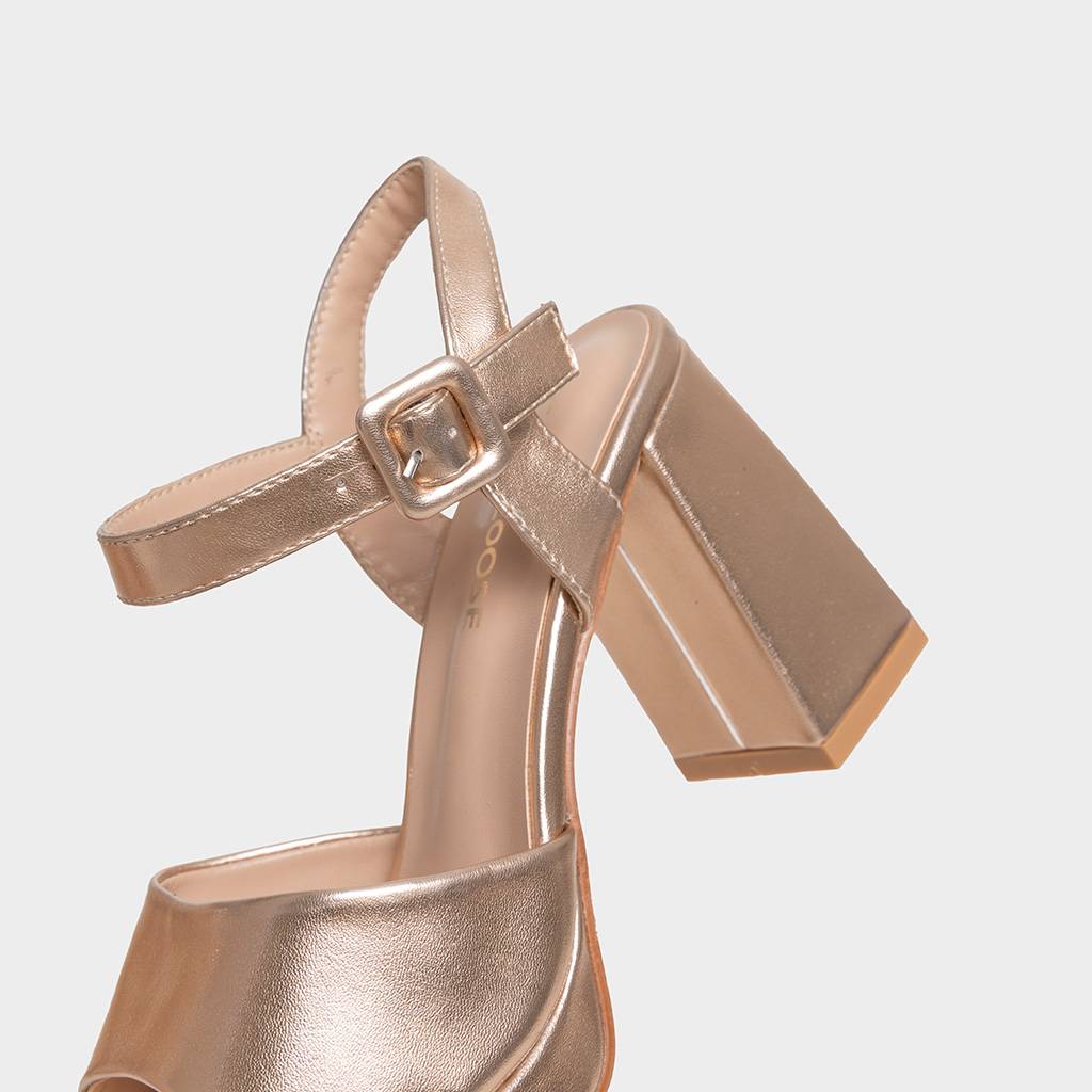 SANDALIAS MUJER FOOTLOOSE ORO ROSA FTL-I0096 (35-39) - 3