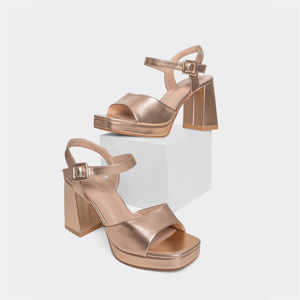 SANDALIAS MUJER FOOTLOOSE ORO ROSA FTL-I0096 (35-39) - 5