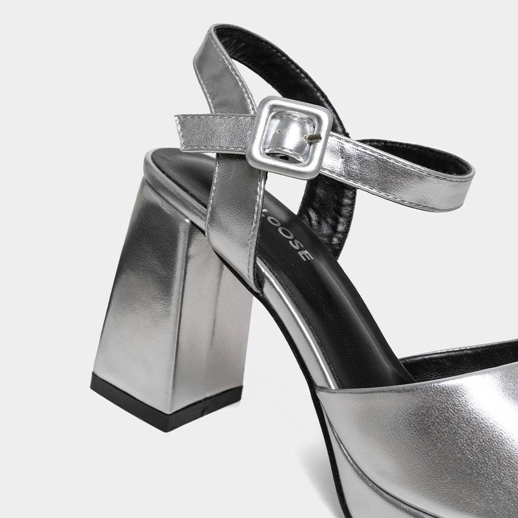 SANDALIAS MUJER FOOTLOOSE PLATEADO FTL-I0096 (35-39) - 4