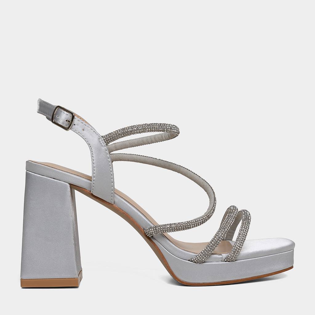 SANDALIAS MUJER FOOTLOOSE PLATEADO FTL-I0095 (35-39) - 1