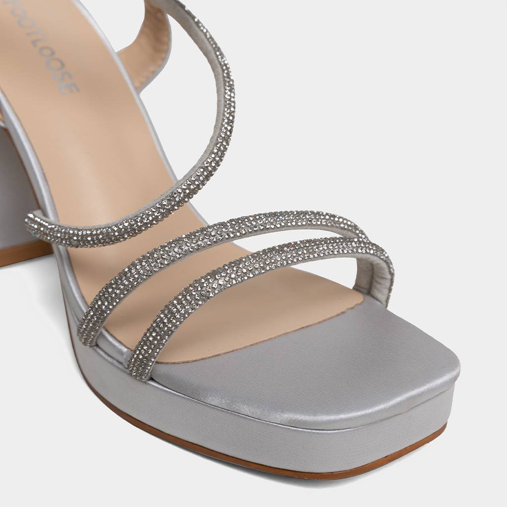 SANDALIAS MUJER FOOTLOOSE PLATEADO FTL-I0095 (35-39) - 4