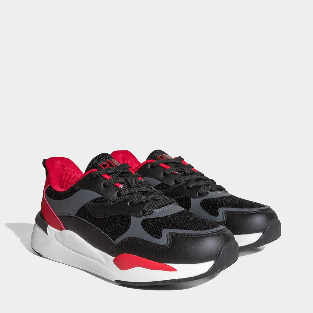 ZAPATILLAS NIÑO R18 NEGRO I0020 (35-39) - 2